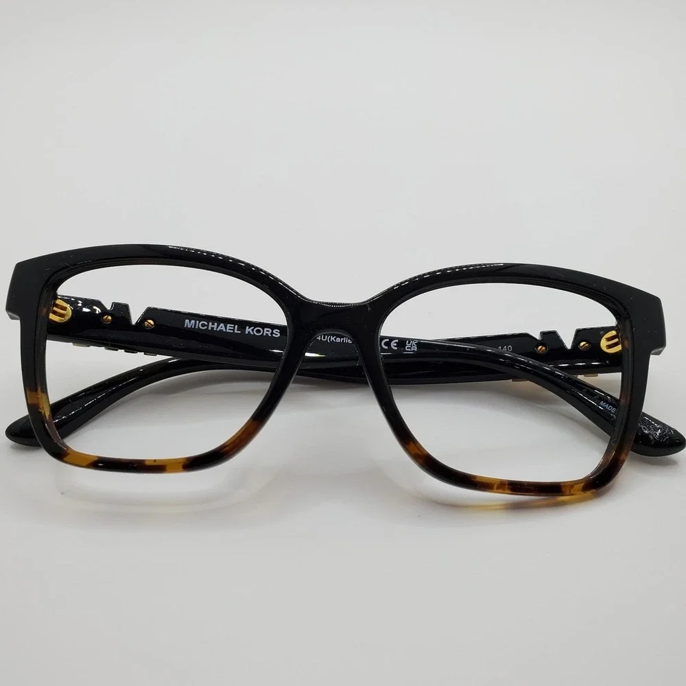 Michael Kors Karlie MK4094U Womens Eyeglasses Frame Black Full Rim 51-16-140 mm